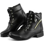 Bota Feminina Daya 1 Sintetico Ecologico Solado Borracha 