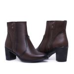 Bota Feminina Alicia Cano Medio Sintetico Ecologico Solado Borracha 