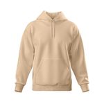 Moleton Masculino Canguru Liso Capuz Cordão Flanelado 