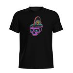 Camiseta Masculina Confort Gham Algodão Estampa Caveira 