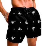 Short Masculino Moda Praia Belga Estampado 