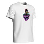 Camiseta Masculina Confort Gham Algodão Estampa Caveira 