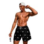 Short Masculino Moda Praia Belga Estampado 