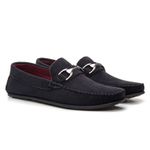 Mocassim Camurça Sintética Fivela 