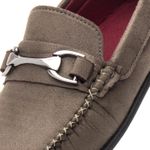 Mocassim Camurça Sintética Fivela 