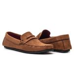Mocassim Camurca Sintetica Sem Fivela 