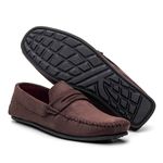 Mocassim Camurca Sintetica Sem Fivela 