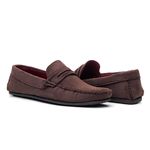 Mocassim Camurca Sintetica Sem Fivela 