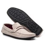 Mocassim Camurca Sintetica Sem Fivela 