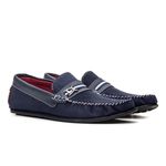 Mocassim Jeans Fivela Borracha Ecco