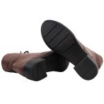 Bota Cano Medio Carmen Diana Sintetico Ecologico Solado Borracha Reciclado Ecco 
