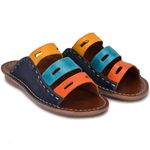 Sandalia Feminina Couro Ana Flip Solado Espuma P.U 