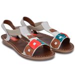 Sandalia Feminino Couro Jade Flip Solado Espuma P.U 