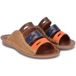 Sandalia Feminina Couro Ana Flip Solado Espuma P.U 