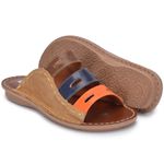 Sandalia Feminina Couro Ana Flip Solado Espuma P.U 