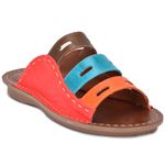 Sandalia Feminina Couro Ana Flip Solado Espuma P.U 