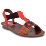 Sandalia Feminino Couro Jade Flip Solado Espuma P.U 