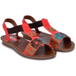 Sandalia Feminino Couro Jade Flip Solado Espuma P.U 