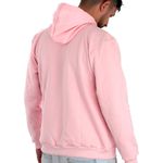 Moleton Masculino Canguru Liso Capuz Cordão Flanelado 