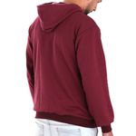 Moleton Masculino Canguru Liso Capuz Cordão Flanelado 