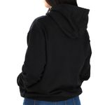 Moletom Feminino Canguru Liso Capuz Cordão Flanelado 