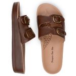Sandalia Feminina Pluf Espuma Ortopédica 2 Fivelas Solado P.U.