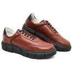 Sapato Masculino Atacador Bangkok Confort Mouro