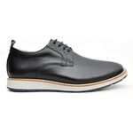 Sapato Masculino Atacador Chelsea Confort Preto