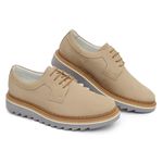 Sapato Masculino Atacador Dubay Confort Areia