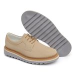 Sapato Masculino Atacador Dubay Confort Areia
