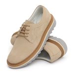 Sapato Masculino Atacador Dubay Confort Areia