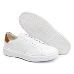 Sapato Masculino Atacador Torino Confort Branco