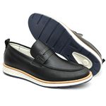 Sapato Masculino Chelsea Confort Preto