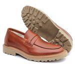 Sapato Masculino Florenza Confort Café