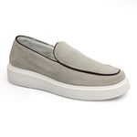 Sapato Masculino Milão Confort Cinza