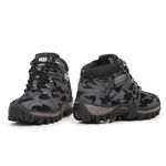 BOTA COTURNO MASCULINO ADVENTURE COURO CAMUFLADO