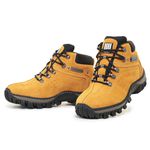 BOTA COTURNO MASCULINO ADVENTURE COURO AMARELO