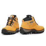 BOTA COTURNO MASCULINO ADVENTURE COURO AMARELO