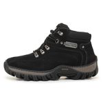 BOTA COTURNO MASCULINO ADVENTURE COURO PRETO