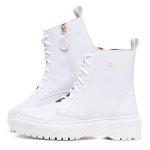 BOTA FEMININA TRATORADA BRANCO