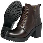 BOTA FEMININA CONFORT CAFÉ