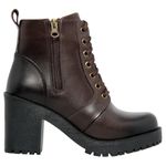 BOTA FEMININA CONFORT CAFÉ