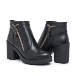 BOTA FEMININA SINTÉTICA PRETO