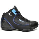 TÊNIS BASQUETE CHARGE PRETO COM AZUL