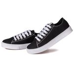 TÊNIS FEMININO CHOSEN LONA PRETO