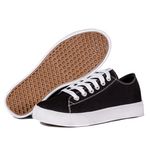TÊNIS FEMININO CHOSEN LONA PRETO