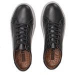 TÊNIS MASCULINO CHRONOS COURO LEGÍTIMO PRETO