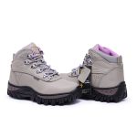 BOTA FEMININA COM C.A 48.067 COURO LEGÍTIMO VIOLETA