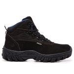 BOTA MASCULINA COM C.A 48.067 COURO LEGÍTIMO AZUL