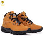 BOTA MASCULINA COM C.A 48.067 COURO LEGÍTIMO MEL